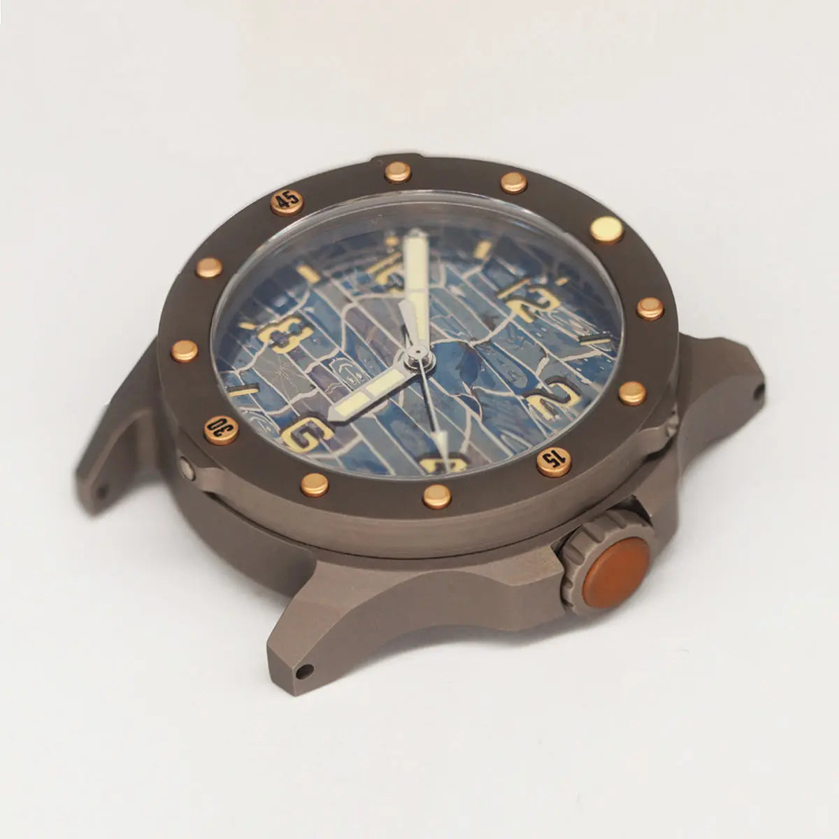 Automatic mechanical bronze/ Titanium diving watch sidaxin