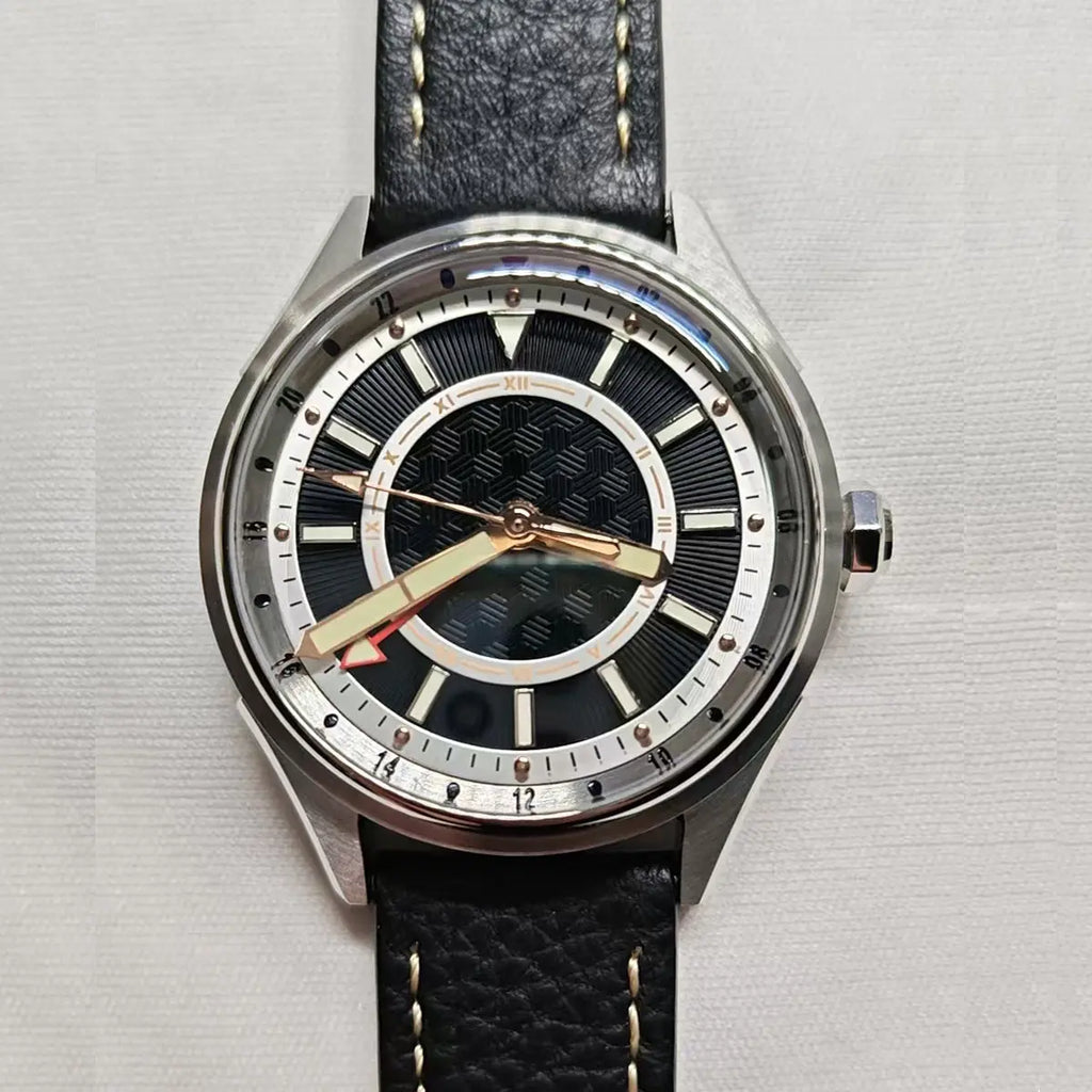 GMT Automatic mechanical stainless steel /bronze diving watch sidaxin