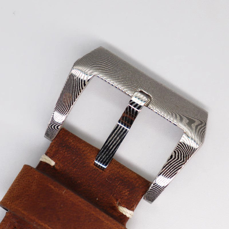 Automatic mechanical Damascus watch