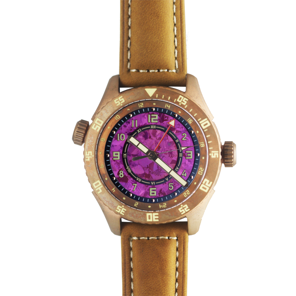 Automatic mechanical stainless steel /bronze diving watch