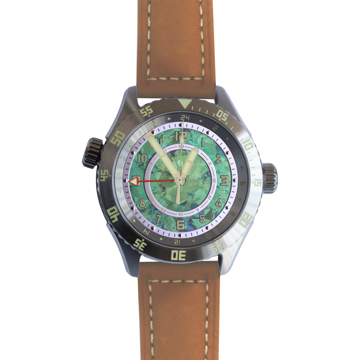 Automatic mechanical stainless steel /bronze diving watch