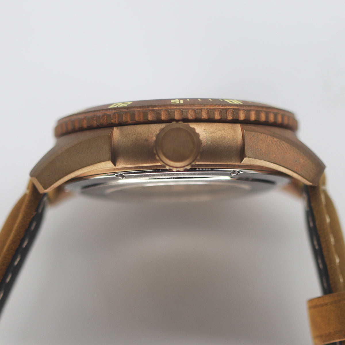 Automatic mechanical stainless steel /bronze diving watch