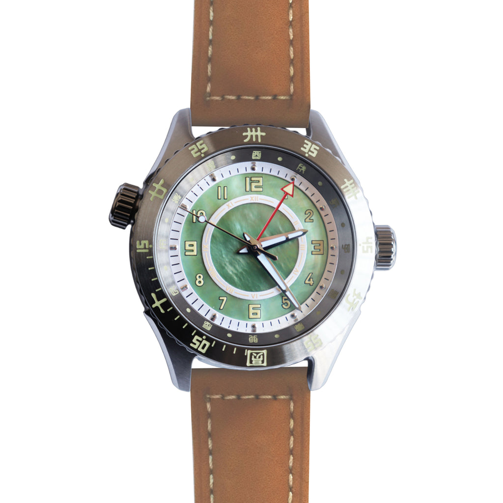 Automatic mechanical stainless steel /bronze diving watch