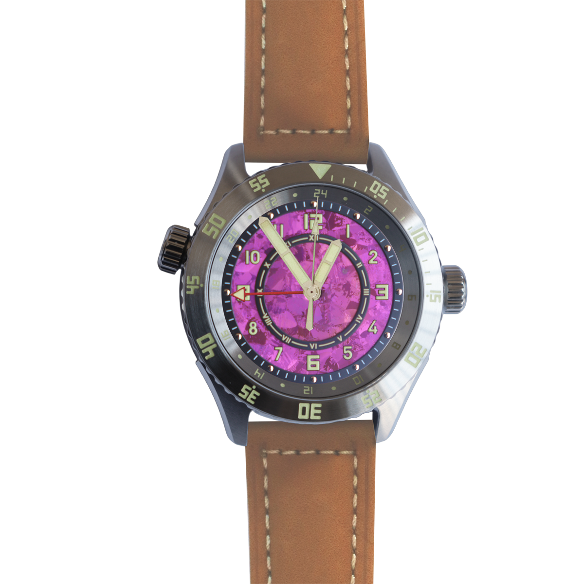 Automatic mechanical stainless steel /bronze diving watch