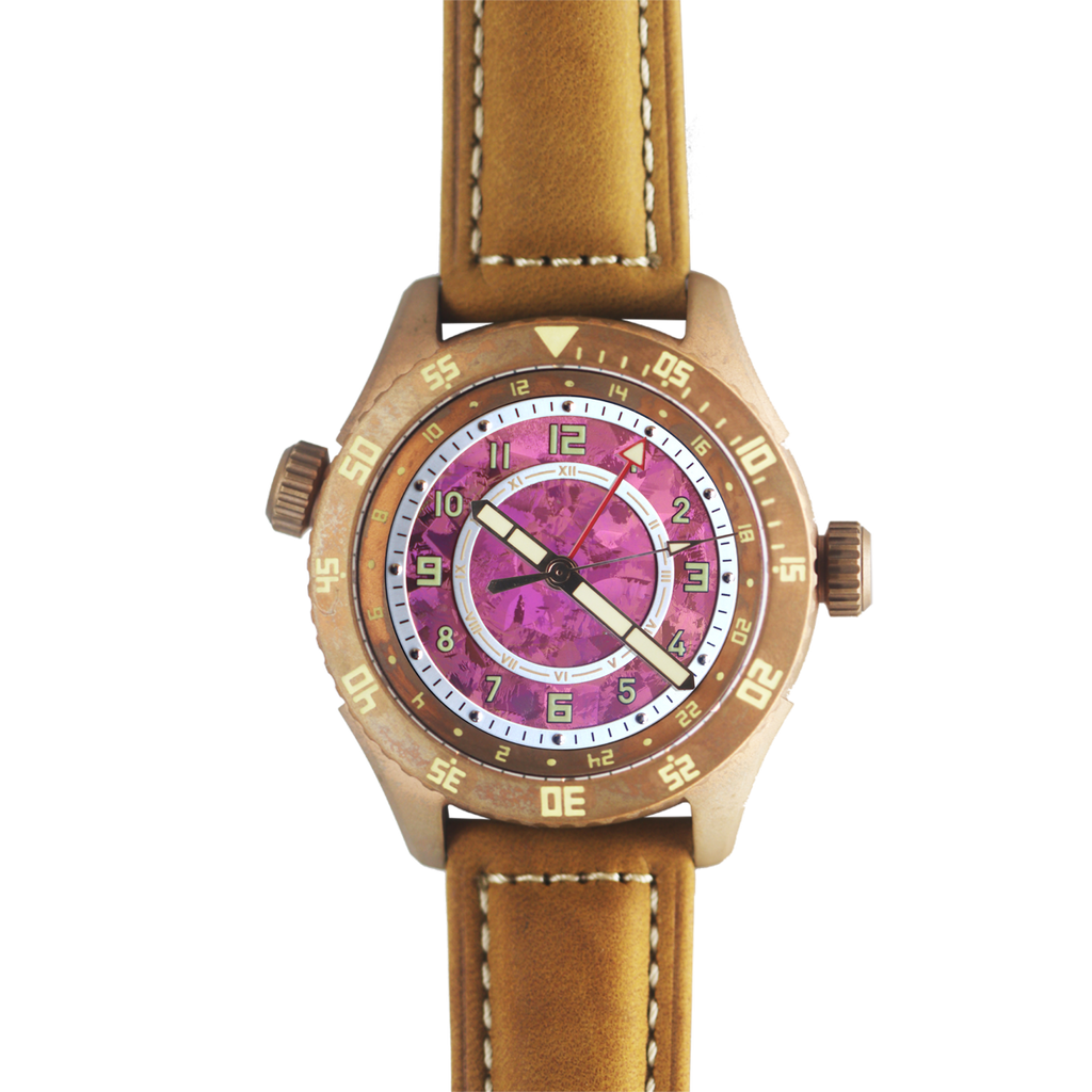 Automatic mechanical stainless steel /bronze diving watch