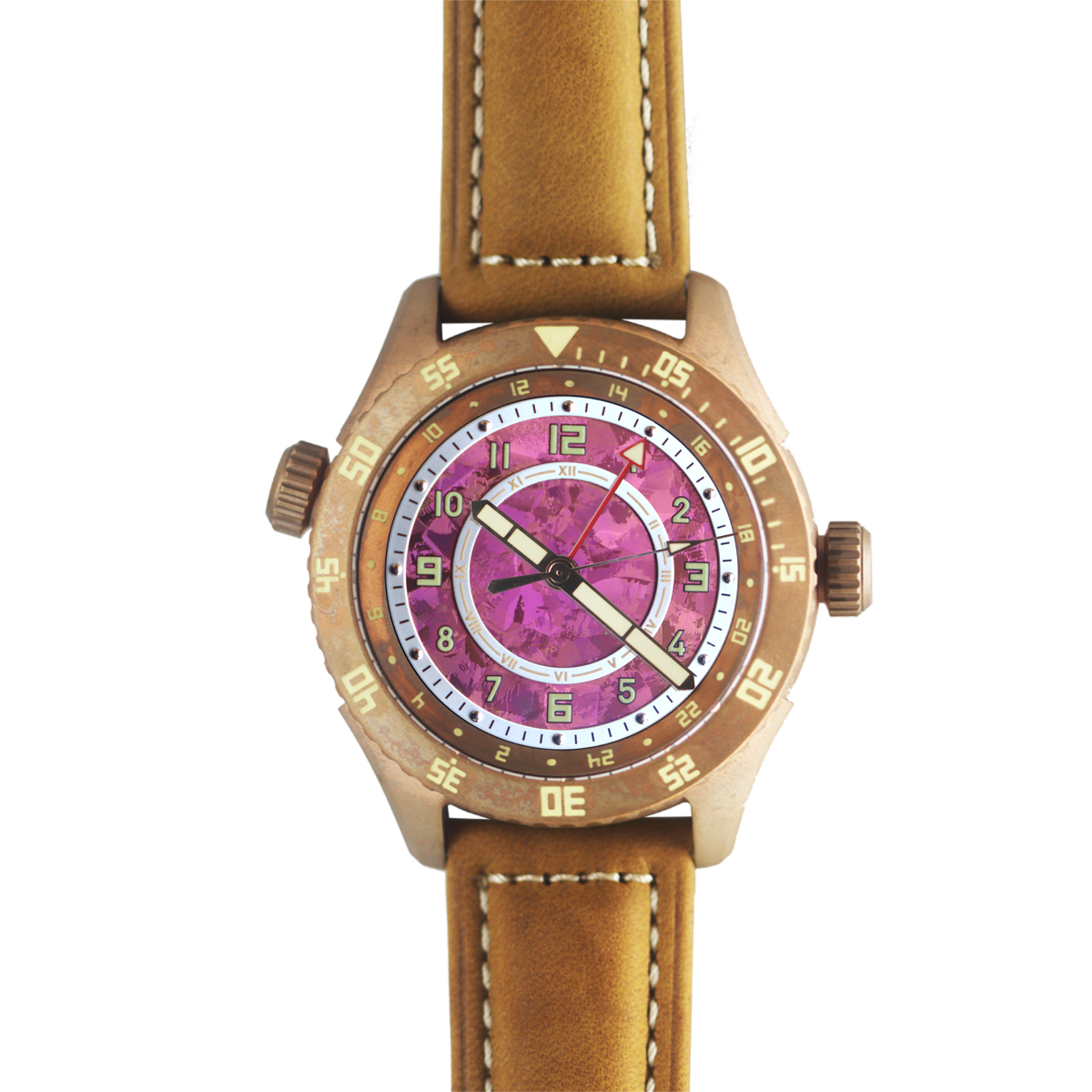 Automatic mechanical stainless steel /bronze diving watch