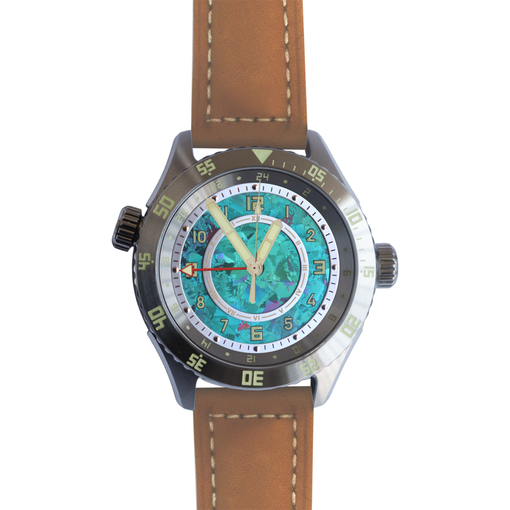 Automatic mechanical stainless steel /bronze diving watch