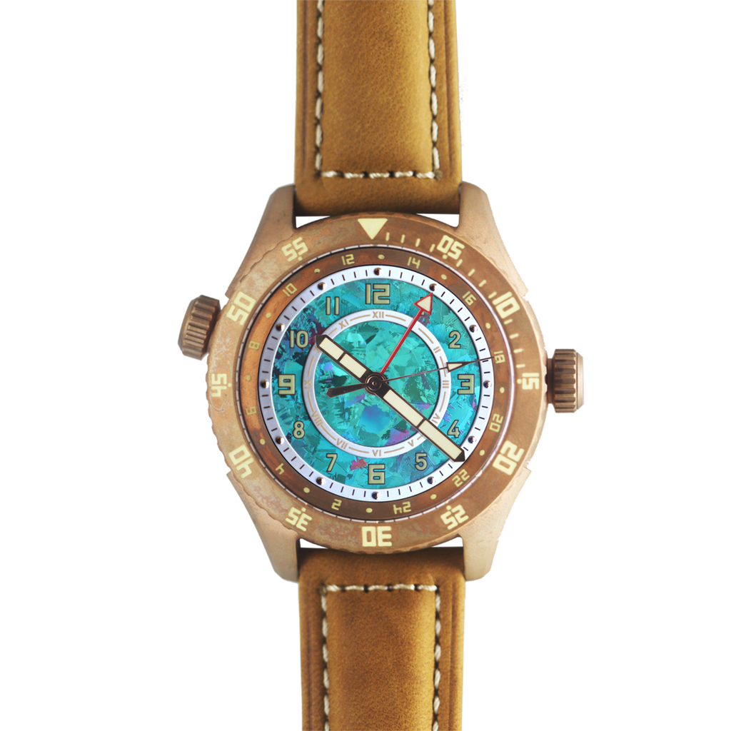 Automatic mechanical stainless steel /bronze diving watch