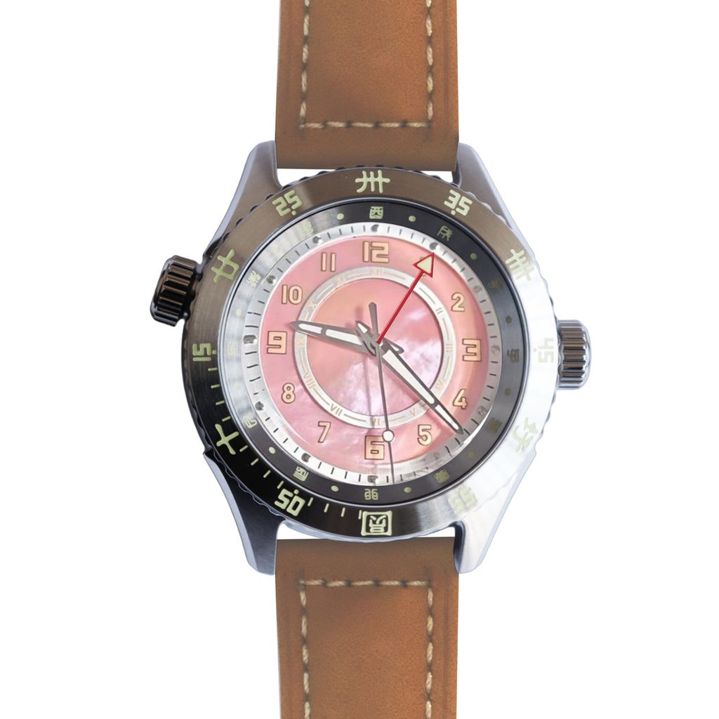 Automatic mechanical stainless steel /bronze diving watch