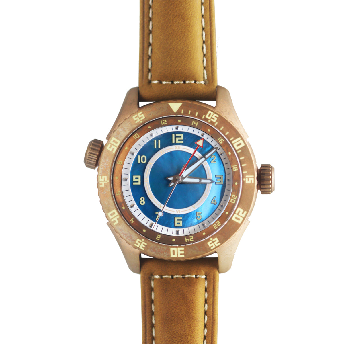 Automatic mechanical stainless steel /bronze diving watch