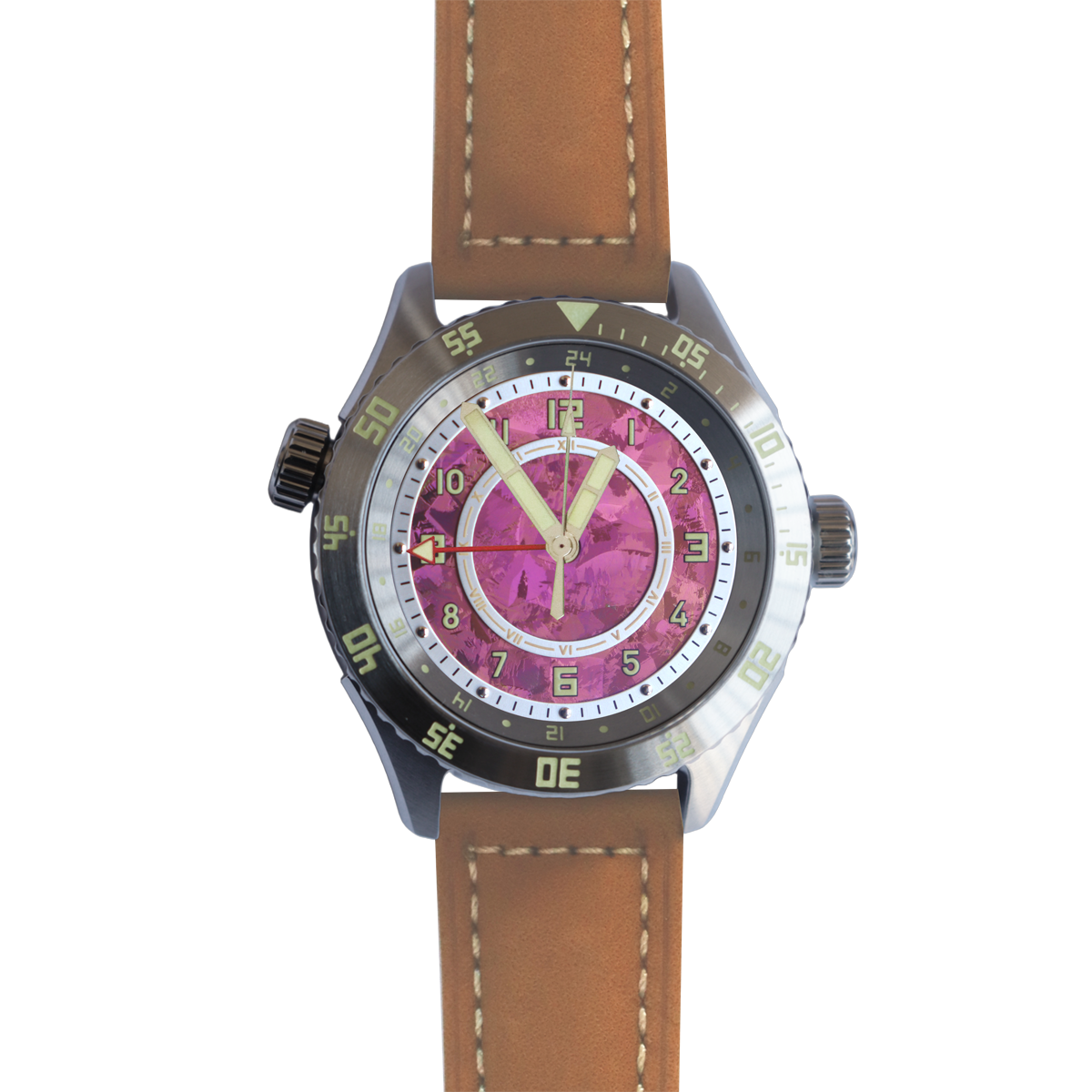 Automatic mechanical stainless steel /bronze diving watch