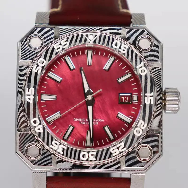 Automatic mechanical Damascus watch sidaxin