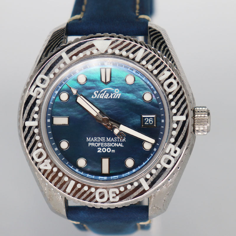Automatic mechanical Damascus watch