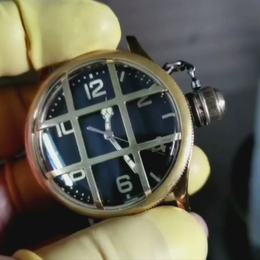 Automatic mechanical bronze/ stainless steel（All-optical&amp;Antique black） watch