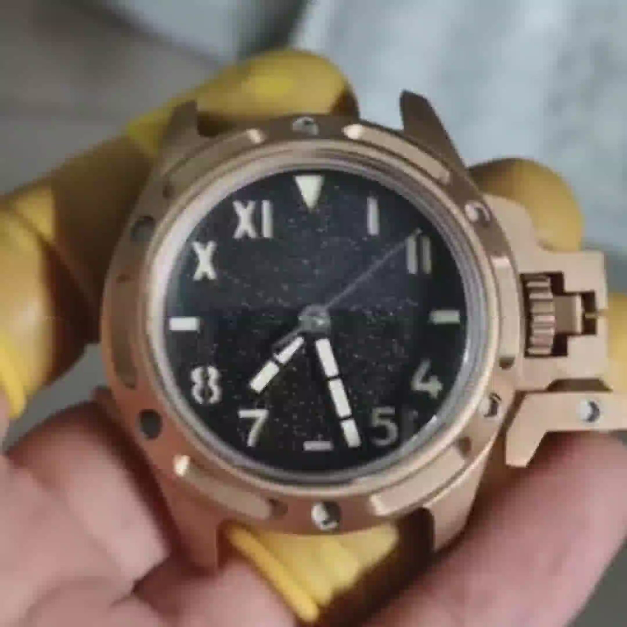 Automatic mechanical bronze/ Titanium/stainless steel diving watch