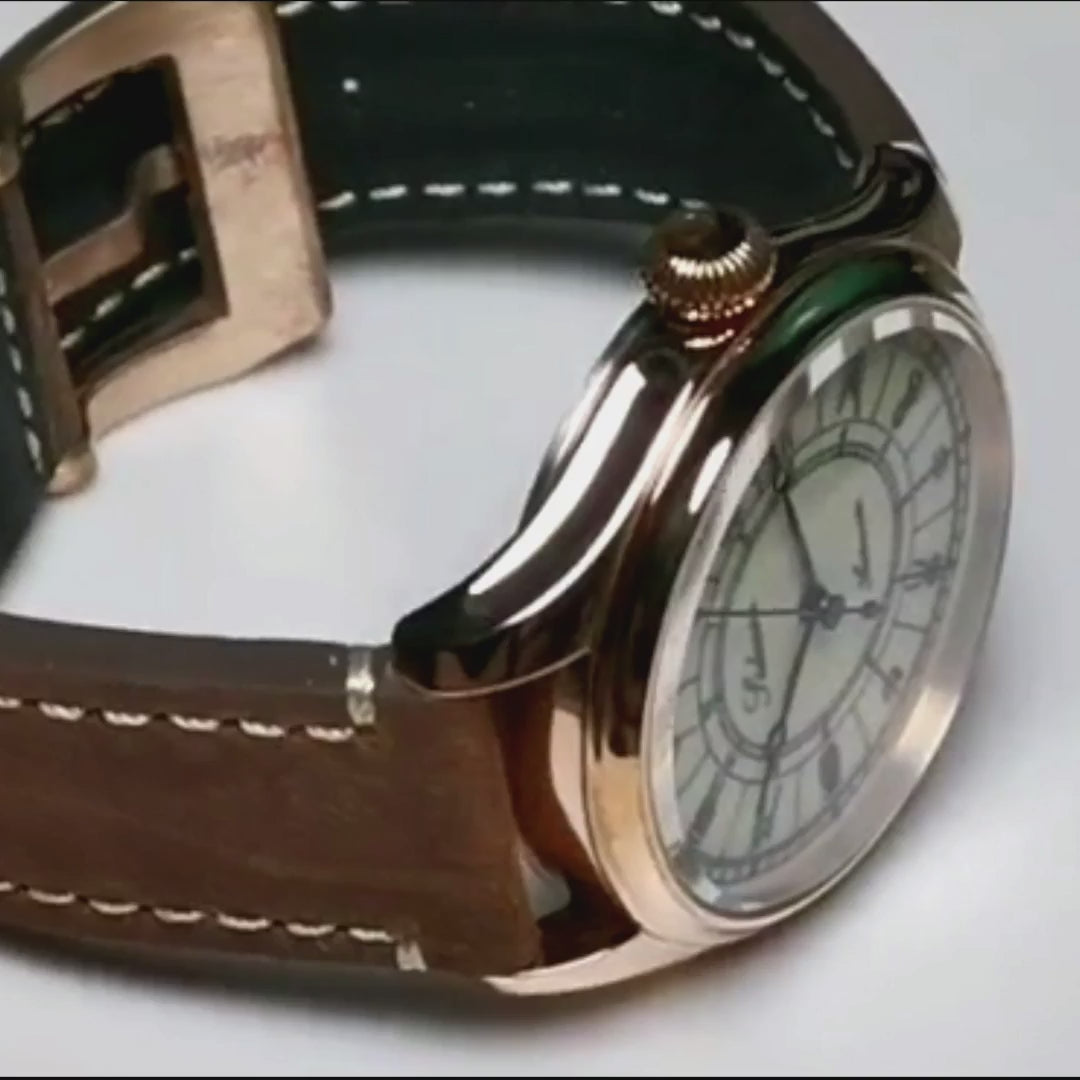 Automatic mechanical stainless steel /bronze diving watch